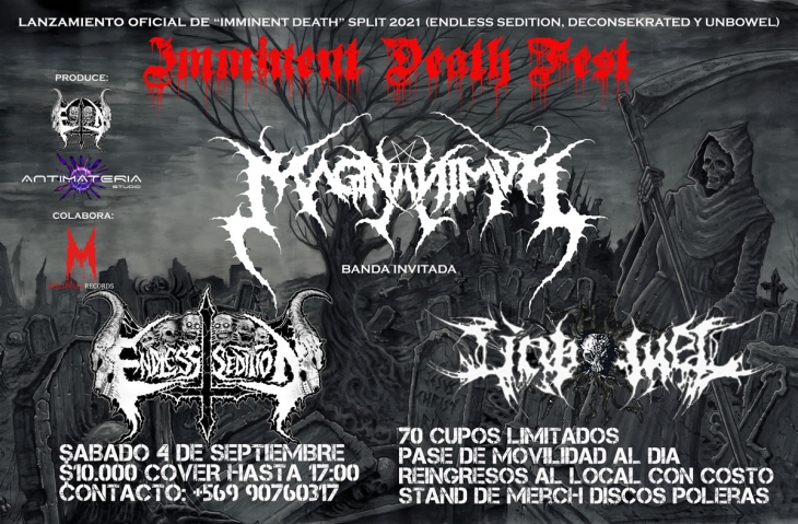 ENDLESS SEDITION Y ANTIMATERIA STUDIO PRESENTAN: