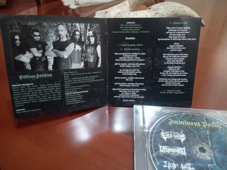 "IMMINENT DEATH" SPLIT 2021